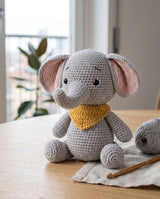 Pepe the Baby Elephant — Amigurumi Tutorial